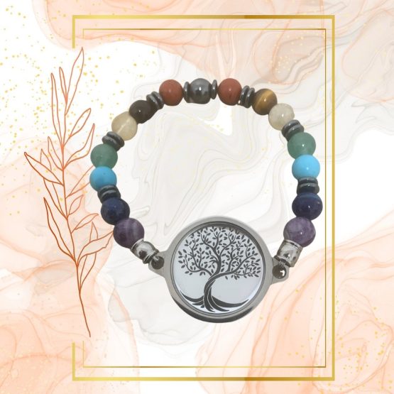 BRACELET ANTI-ONDES « 7 CHAKRAS »