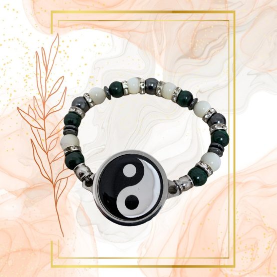 BRACELET ANTI-ONDES « MALACHITE & NACRE » – Image 17